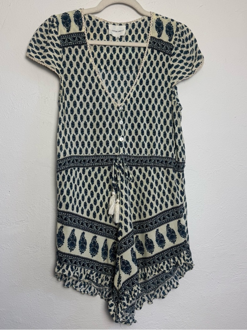 COTTON CANDY LA Rayon Bohemian‎ Romper